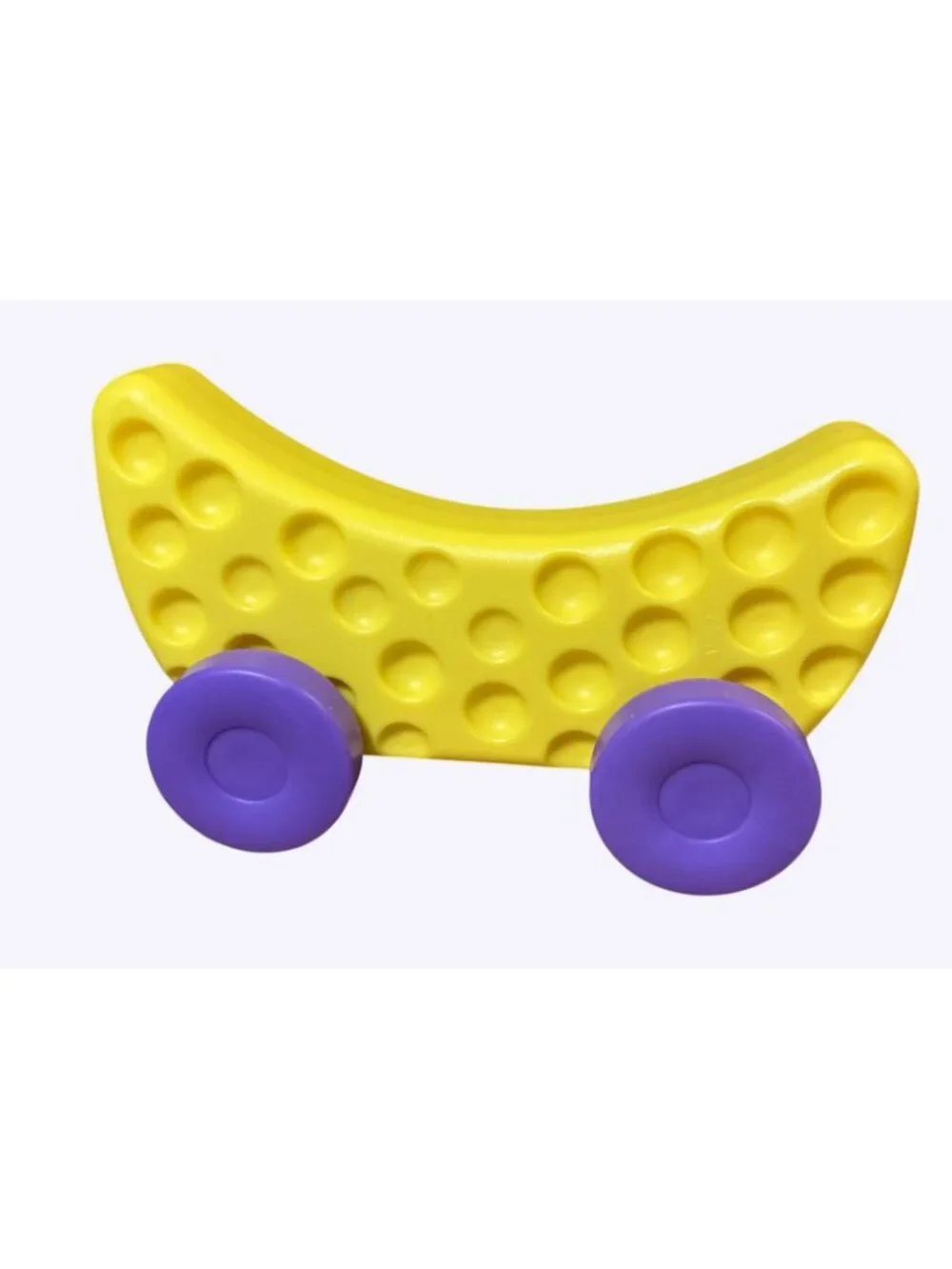 Fruit Themed Rolling Baby Toys Set Rattles Bright Colors Educational Sensory